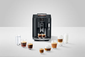 
                  
                    Load image into Gallery viewer, E8 - Piano Black Coffee Machine-The Espresso Pantry
                  
                