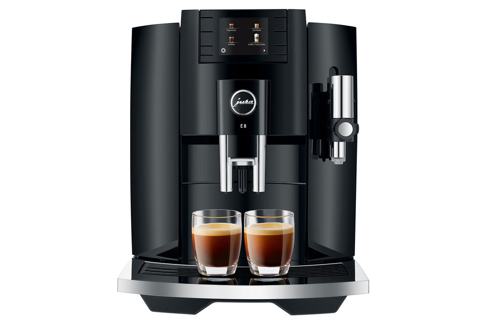 
                  
                    Load image into Gallery viewer, E8 - Piano Black Coffee Machine-The Espresso Pantry
                  
                