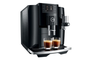 
                  
                    Load image into Gallery viewer, E8 - Piano Black Coffee Machine-The Espresso Pantry
                  
                