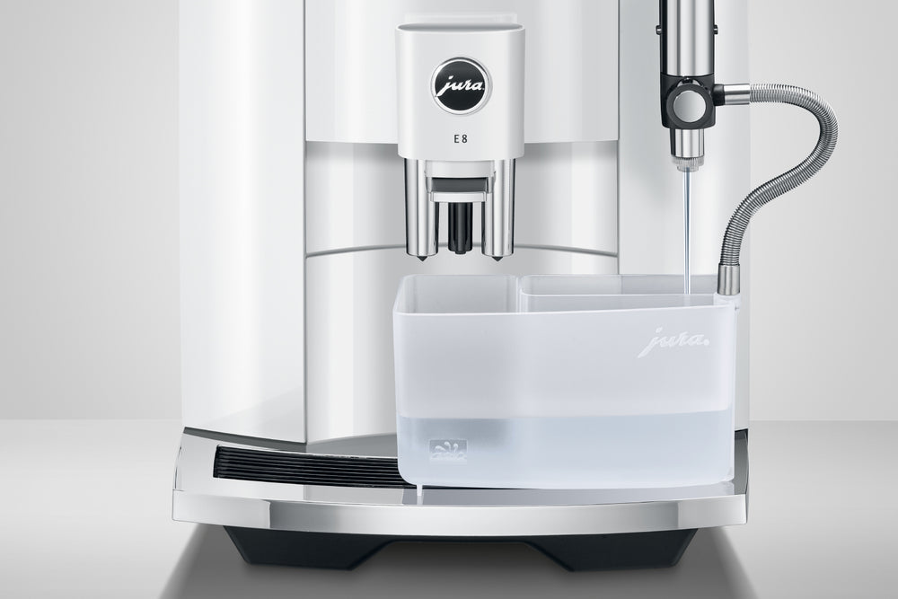 
                  
                    Load image into Gallery viewer, E8 - Piano White Coffee Machine-The Espresso Pantry
                  
                