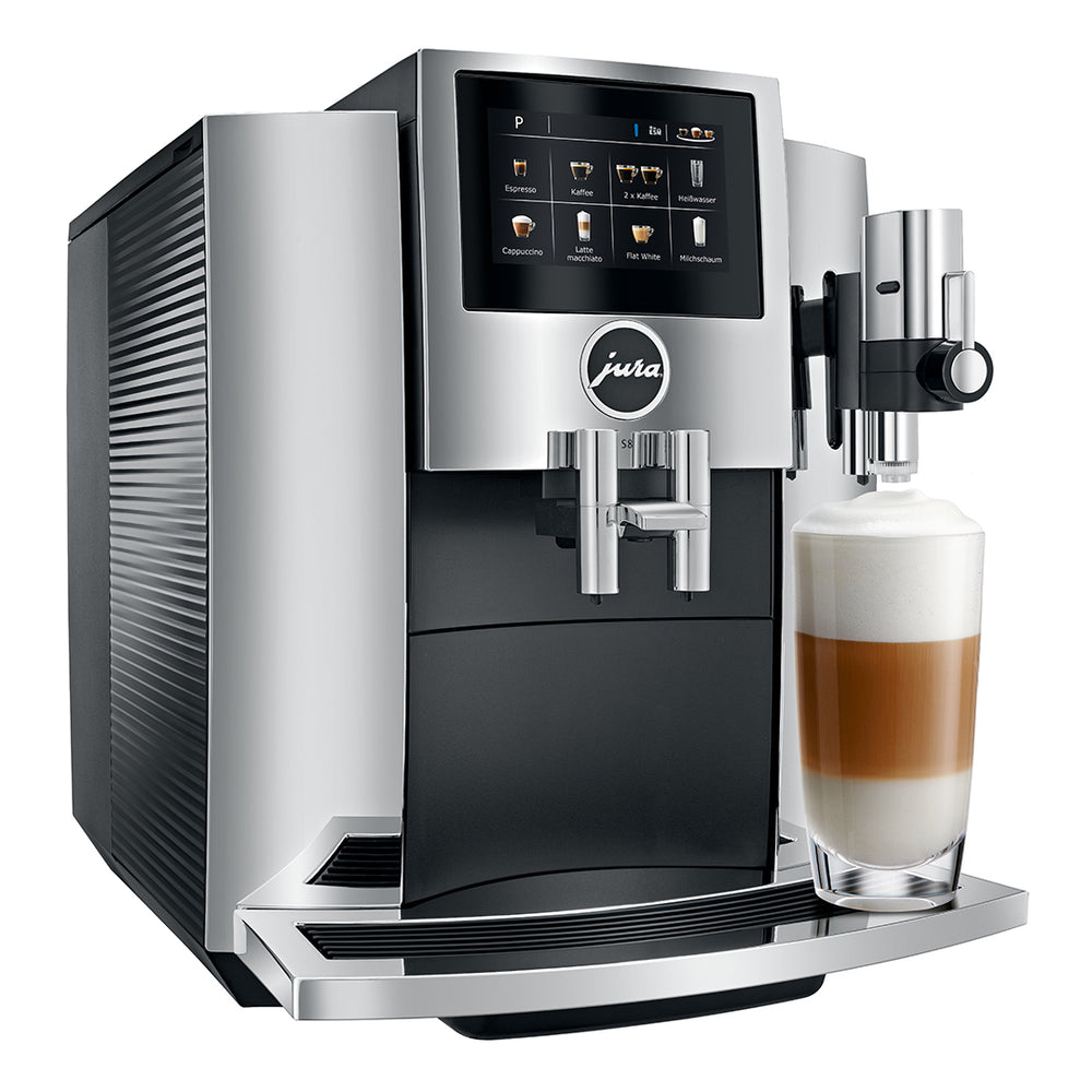 S8 - Chrome Coffee Machine-The Espresso Pantry
