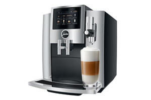 
                  
                    Load image into Gallery viewer, S8 - Chrome Coffee Machine-The Espresso Pantry
                  
                