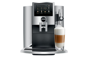 
                  
                    Load image into Gallery viewer, S8 - Chrome Coffee Machine-The Espresso Pantry
                  
                